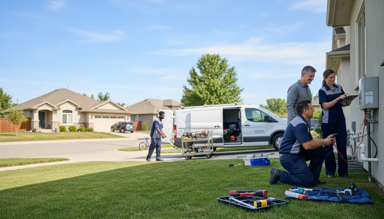Tankless water heater service in Smithwick, SD